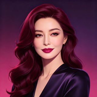 viggleai 冷艳御姐型AI人设若雪 头像